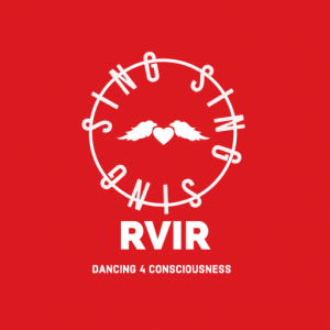 A white text on red background logo which says "sing sing sing" and RVIR