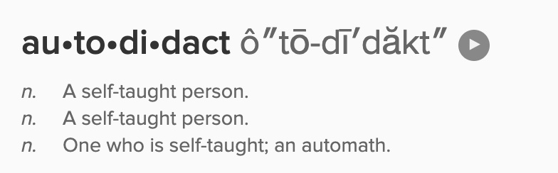 autodidact definition